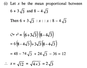Selina Concise Mathematics Class 10 ICSE Solutions Chapter 7 Ratio and Proportion (Including Properties and Uses) Ex 7B Q3.1