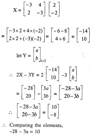 Selina Concise Mathematics Class 10 ICSE Solutions Chapter 9 Matrices Ex 9D Q10.2