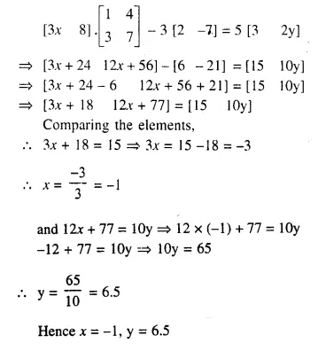 Selina Concise Mathematics Class 10 ICSE Solutions Chapter 9 Matrices Ex 9D Q2.2