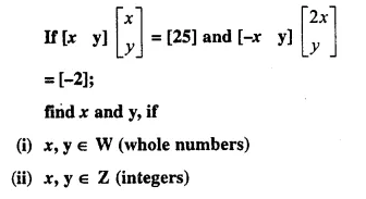 Selina Concise Mathematics Class 10 ICSE Solutions Chapter 9 Matrices Ex 9D Q3.1