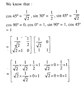 Selina Concise Mathematics Class 10 ICSE Solutions Chapter 9 Matrices Ex 9D Q5.2