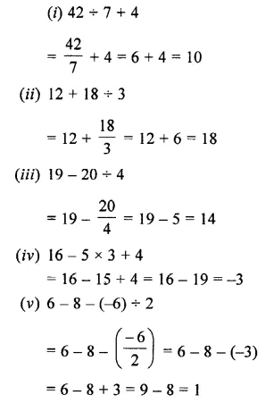 Selina Concise Mathematics Class 7 ICSE Solutions Chapter 1 Integers Ex 1B 20