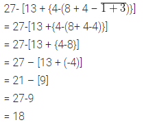 Selina Concise Mathematics Class 7 ICSE Solutions Chapter 1 Integers Ex 1C 26