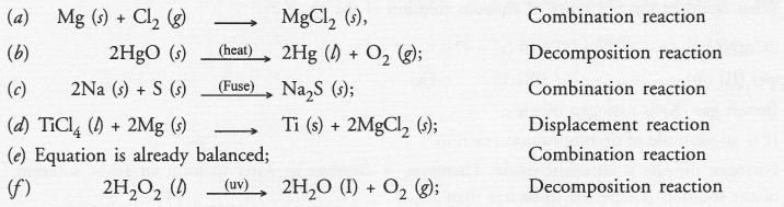 NCERT Exemplar Solutions for Class 10 Science Chapter 1 Chemical Reactions and Equations image - 14
