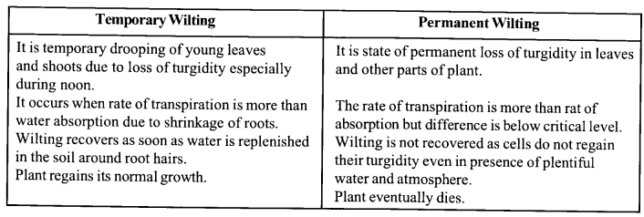NCERT Exemplar Solutions for Class 11 Biology Chapter 11 Transport in Plants 1.6