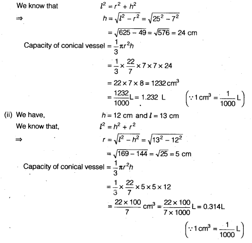NCERT Solutions for Class 9 Maths Chapter 13 Surface Areas and Volumes Ex 13.7 img 2