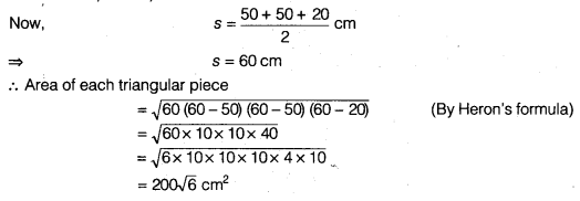 NCERT Solutions for Class 9 Maths Chapter 7 Heron's Formula Ex 7.2 img 14