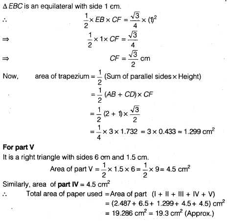 NCERT Solutions for Class 9 Maths Chapter 7 Heron's Formula Ex 7.2 img 8