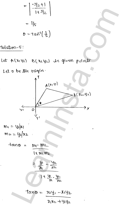 RD Sharma Class 11 Solutions Chapter 23 The Straight Lines Ex 23.13 1.6
