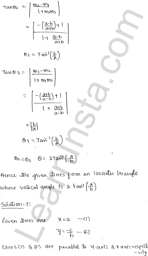 RD Sharma Class 11 Solutions Chapter 23 The Straight Lines Ex 23.13 1.8