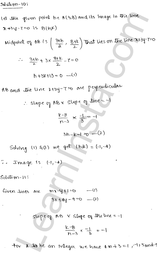 RD Sharma Class 11 Solutions Chapter 23 The Straight Lines VSAQ 1.6