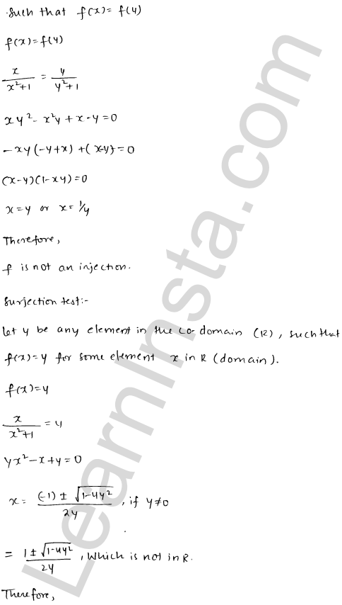RD Sharma Class 12 Solutions Chapter 2 Functions Ex 2.1 1.24