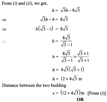 CBSE Sample Papers for Class 10 Maths Basic Set 2 with Solutions 46