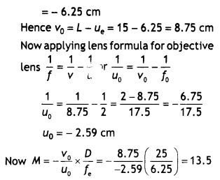 Class 12 Physics Important Questions Chapter 9 Ray Optics and Optical Instruments 149