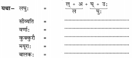NCERT Solutions for Class 6 Sanskrit Chapter 1 शब्द परिचयः 1.4