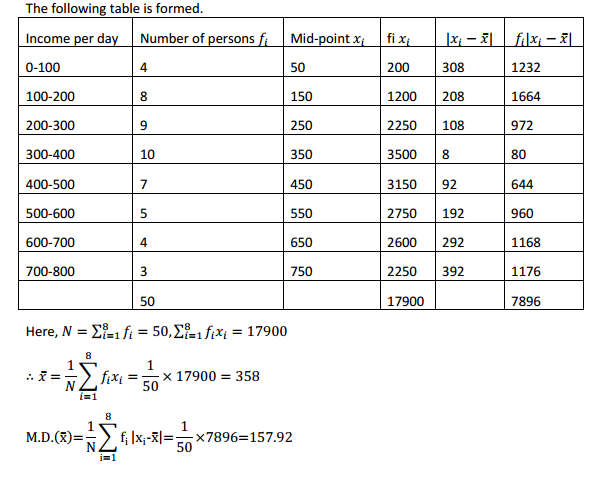 NCERT Solutions for Class 11 Maths Chapter 15 Statistics Ex 15.1 11
