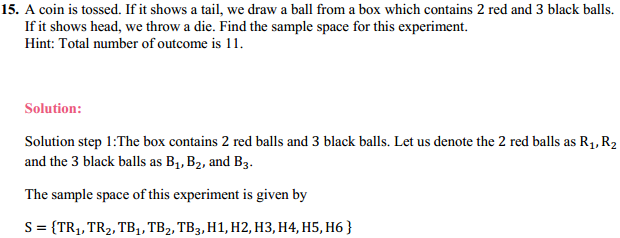 NCERT Solutions for Class 11 Maths Chapter 16 Probability Ex 16.1 7