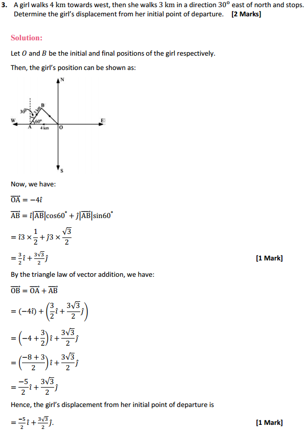 NCERT Solutions for Class 12 Maths Chapter 10 Vector Algebra Miscellaneous Exercise 2