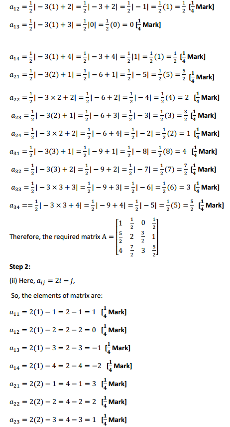 NCERT Solutions for Class 12 Maths Chapter 3 Matrices Ex 3.1 5