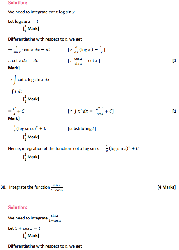 NCERT Solutions for Class 12 Maths Chapter 7 Integrals Ex 7.2 23
