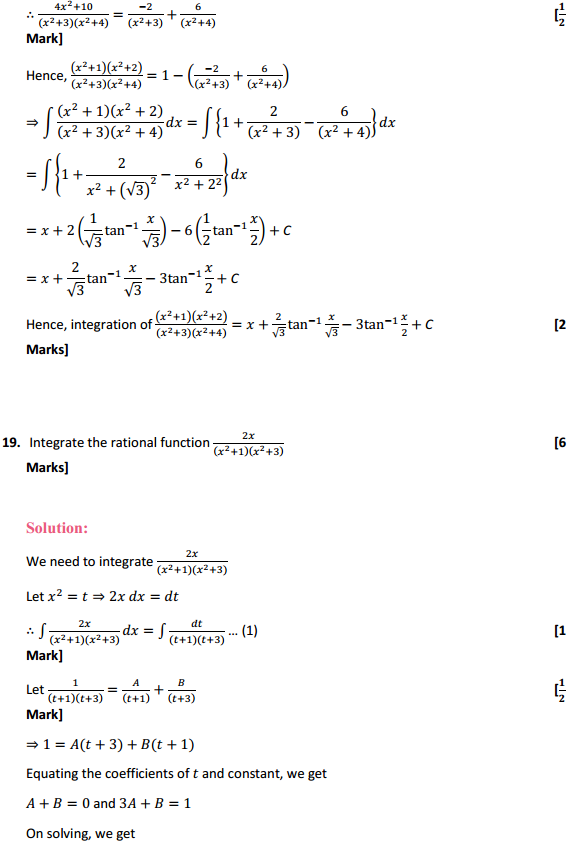 NCERT Solutions for Class 12 Maths Chapter 7 Integrals Ex 7.5 18