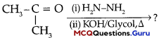 MCQs On Aldehydes And Ketones Class 12 Chapter 12 