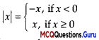 MCQ On Continuity And Differentiability 