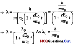 MCQ On Dual Nature Of Matter And Radiation Class 12