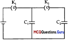 MCQ On Electrostatic Potential And Capacitance 
