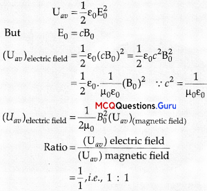Electromagnetic Waves MCQ Chapter 8 Class 12 